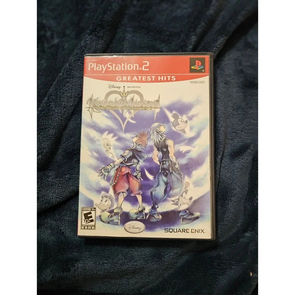 Kingdom Hearts II Sony PlayStation 2 PS2 Black Label Disney Square Enix Complete